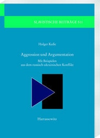 Abbildung von: Aggression und Argumentation - Harrassowitz Verlag