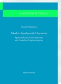 Cover: Subjekte, Sprachgewalt, Hegemonie - Harrassowitz Verlag
