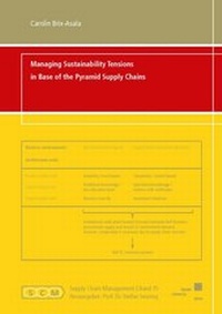 Abbildung von: Managing Sustainability Tensions in Base of the Pyramid Supply Chains - Kassel University Press