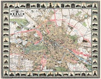 Abbildung von: Stadtplan Monumentalplan der Reichshauptstadt Berlin 1896 - GVE