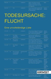 Enlarge image Cover: Todesursache: Flucht - Hirnkost