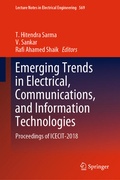 Cover: Emerging Trends in Electrical, Communications, and Information Technologies - Springer