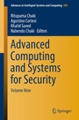Cover: Advanced Computing and Systems for Security - Springer