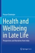 Cover: Health and Wellbeing in Late Life - Springer