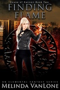 Cover: Finding Flame (House of Xannon, #2) - Melinda VanLone