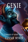 Cover: Genie (Spooky Shorts, #7) - Feather and Fermion Publishing