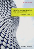 Cover: Design Management for Architects - Wiley-Blackwell