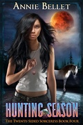 Cover: Hunting Season (The Twenty-Sided Sorceress, #4) - Doomed Muse Press