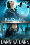Cover: Keystone (Crossbreed Series, #1) - Dannika Dark