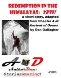 Cover: Redemption in the Himalayas: Yeti! (Ancient Beacon, #1) - Ancient Beacon