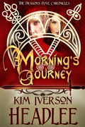 Cover: Morning's Journey (The Dragon's Dove Chronicles, #2) - Lucky Bat Books