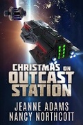 Cover: Christmas on Outcast Station - Rickety Bookshelf Press