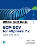 Cover: VCP-DCV for vSphere 7.x (Exam 2V0-21.20) Official Cert Guide - Pearson It Certification
