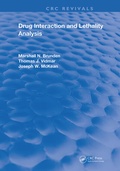 Cover: Drug Interaction & Lethality Analysis - CRC Press