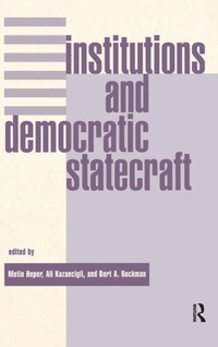 Enlarge image Cover: Institutions And Democratic Statecraft - Routledge