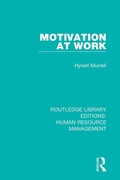 Cover: Motivation at Work - Routledge