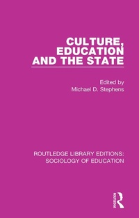 Abbildung von: Culture, Education and the State - Routledge