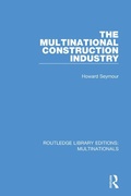 Cover: The Multinational Construction Industry - Routledge