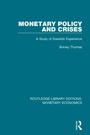 Cover: Monetary Policy and Crises - Routledge