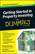 Cover: Getting Started in Property Investment For Dummies - Australia, Australian Edition - Wiley