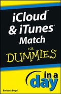 Cover: iCloud and iTunes Match In A Day For Dummies - Wiley