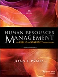 Cover: Human Resources Management for Public and Nonprofit Organizations - Jossey-Bass