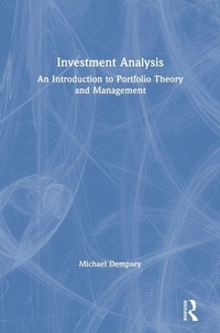 Enlarge image Cover: Investment Analysis - Routledge