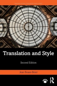 Enlarge image Cover: Translation and Style - Routledge