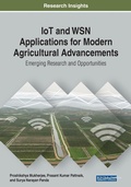 Cover: IoT and WSN Applications for Modern Agricultural Advancements: Emerging Research and Opportunities - IGI Global
