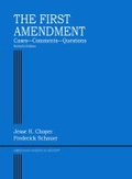 Cover: The First Amendment - West Academic Press