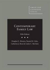 Abbildung von: Contemporary Family Law - West Academic Press