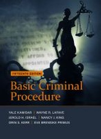 Enlarge image Cover: Basic Criminal Procedure - West Academic Press
