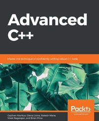 Enlarge image Cover: Advanced C++ - Packt Publishing