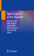 Cover: Sports Injuries of the Shoulder - Springer