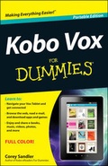 Cover: Kobo Vox For Dummies - Wiley