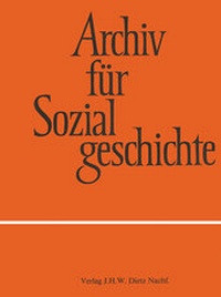 Abbildung von: Archiv für Sozialgeschichte, Band 59 (2019) - Dietz