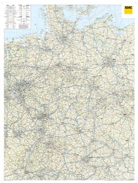 Abbildung von: ADAC Länderkarte Deutschland - plano in Hülse 1:650.000 - ADAC Kartografie ein Imprint von MAIRDUMONT