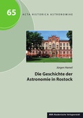 Cover: Die Geschichte der Astronomie in Rostock - AVA