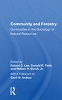 Cover: Community And Forestry - Routledge