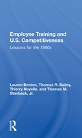 Cover: Employee Training And U.s. Competitiveness - Routledge