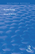 Cover: Korea Today - Routledge
