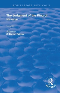 Enlarge image Cover: The Judgment of the King of Navarre - Routledge