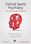 Cover: Clinical Sports Psychiatry - Wiley-Blackwell