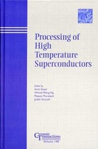 Enlarge image Cover: Processing of High Temperature Superconductors - Wiley