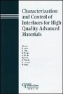 Cover: Characterization and Control of Interfaces for High Quality Advanced Materials - Ceramic Transactions, Volume 146 - Wiley