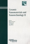 Cover: Ceramic Nanomaterials and Nanotechnology II - Wiley