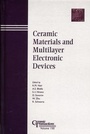 Cover: Ceramic Materials and Multilayer Electronic Devices - Wiley