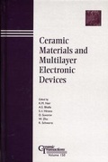 Cover: Ceramic Materials and Multilayer Electronic Devices - Wiley