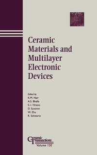 Enlarge image Cover: Ceramic Materials and Multilayer Electronic Devices - Wiley