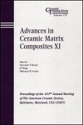 Cover: Advances in Ceramic Matrix Composites XI - Ceramic Transactions, Volume 175 - Wiley